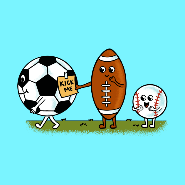 Soccer Kick me by coffeeman