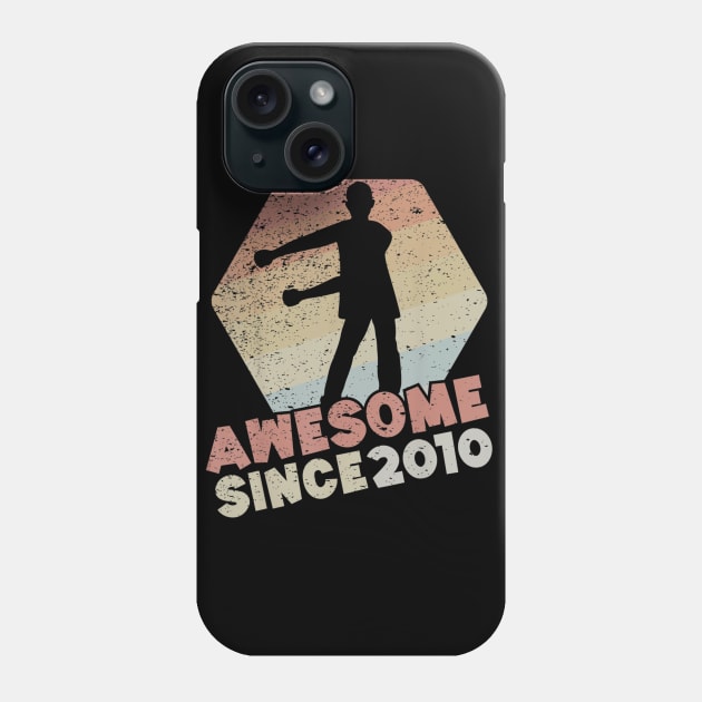 Gift for 10 Year Old birthday boy Awesome Since 2010 Phone Case by daylightpombo3