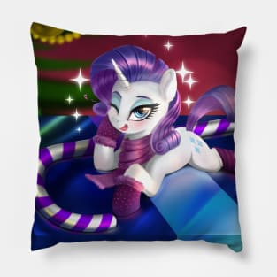 Tiny Rarity at Christmas Pillow