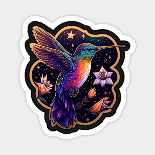 Hummingbird among the Stars 2 Magnet