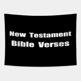 "NEW TESTAMENT Bible Verses" Text Typography Tapestry