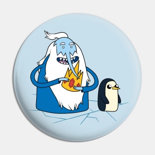 The Ice King and Penguin Pin