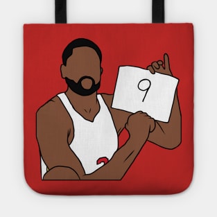 Dwyane Wade Gives It A 9 Tote