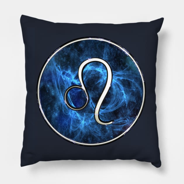 Leo Western Astrology Sign Pillow by macdonaldcreativestudios