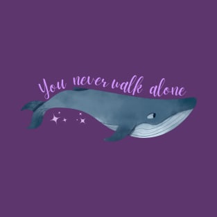 You Never Walk Alone - BTS Whale T-Shirt