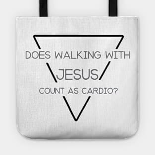 Does Walking with Jesus Count as Cardio? Tote