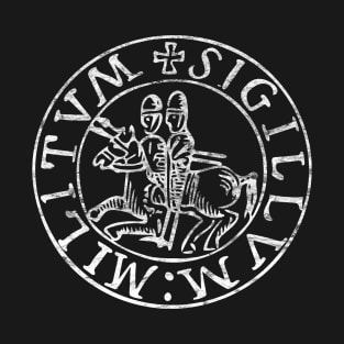 Knights Templar Sigil (light) T-Shirt