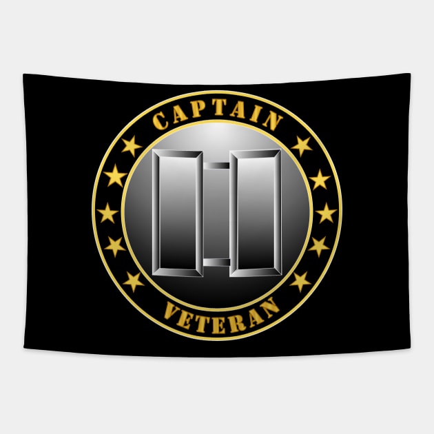 Army - Captain Veteran Tapestry by twix123844