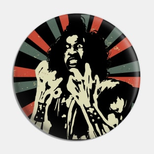 Sho Nuff || Vintage Art Design || Exclusive Art Pin