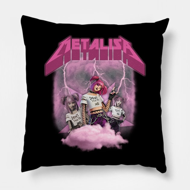 Metalisa - Fortnite Pillow by derp