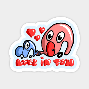 Love In Tow Caravan and Camping Magnet