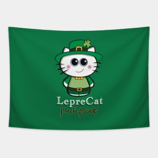 Saint Patrick’s Day Pinch Proof - LepreCat Tapestry