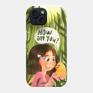 I love duck, do you? Phone Case