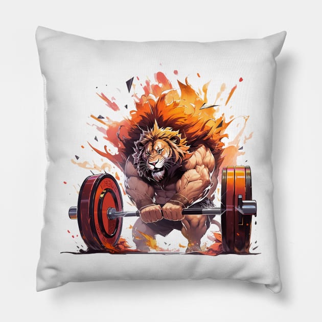 lion Pillow by enzo studios