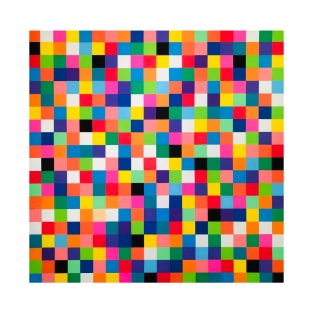 400 Colorful Squares T-Shirt