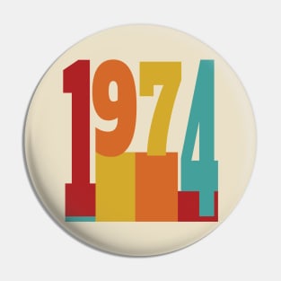 1974 Pin