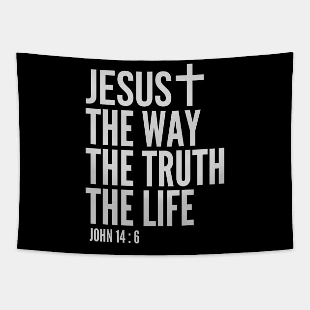 Jesus The Way The Truth The Life Tapestry by 29 hour design