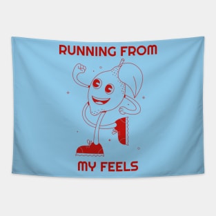 Running From My Feels Tapestry