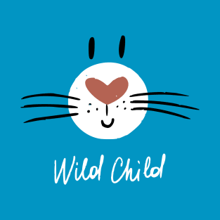 Wild Child Bunny Face T-Shirt