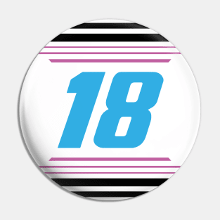 Sheldon Creed #18 2024 NASCAR Design Pin