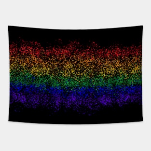 Spray Paint Rainbow Tapestry