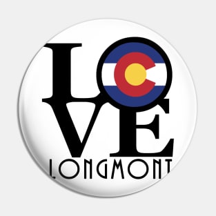 LOVE Longmont Colorado Pin