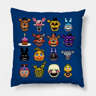 Five Nights at Freddy's Pixel art collection Pillow