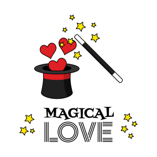 Magical Love - Black T-Shirt