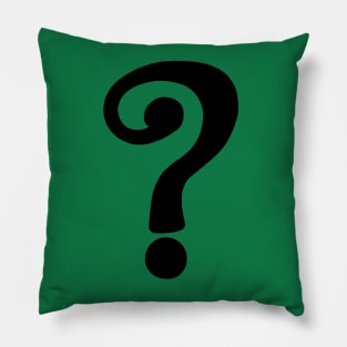 Riddle Me This Pillow