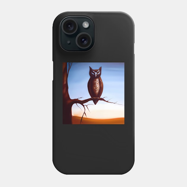 The Owl Phone Case by thatmacko