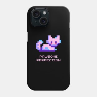 Pixel Feline Elegance | Cute Cat Phone Case