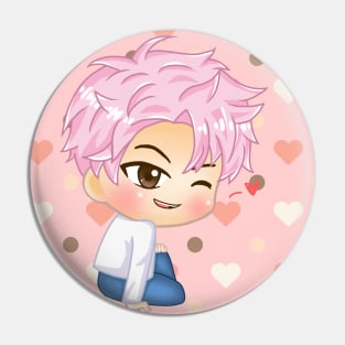 BTS KPOP RM RAP MONSTER CHIBI CUTE CHARACTER Pin