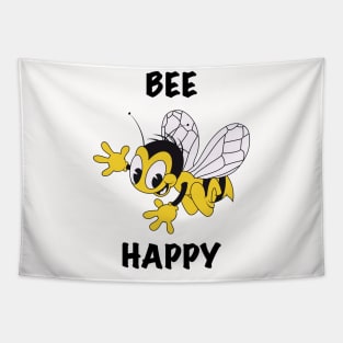 Cute Cartoon Bee Tapestry