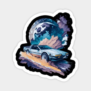 Summer Art DMC DeLorean Magnet