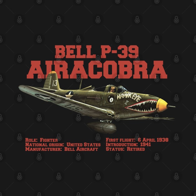 Bell P-39 Airacobra | WW2 Plane by Distant War