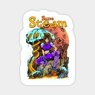 Suzie Steam on the Mushroom Planet Magnet