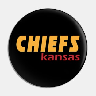 chiefs football Pin