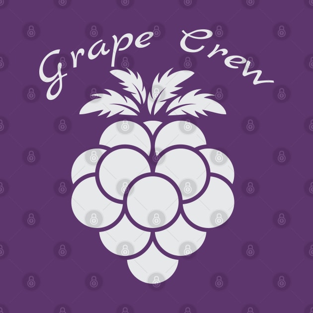 Grape Crew - 01B by SanTees