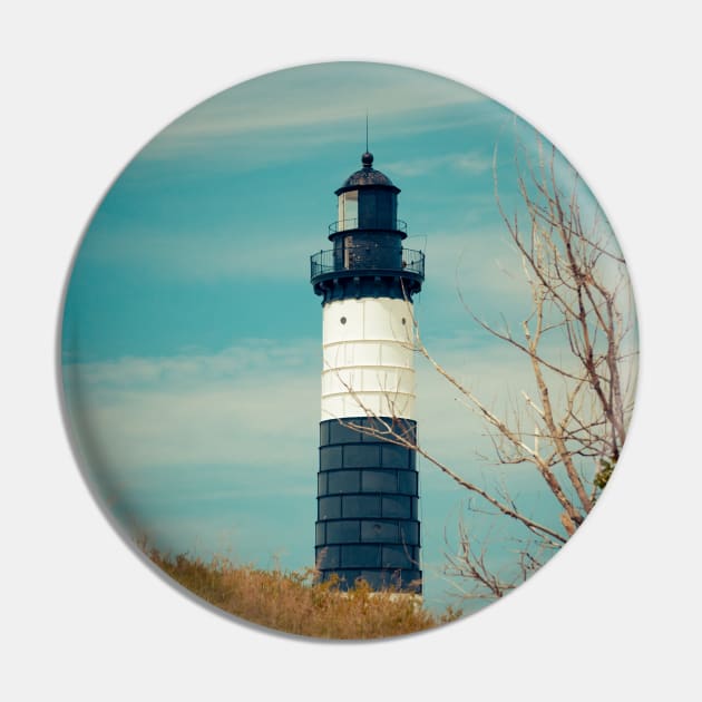 Big Sable Point Lighthouse Pin by Enzwell