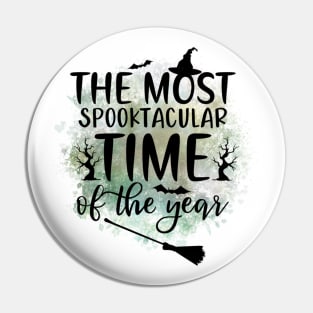The Most Spooktacular Time Of The Year In Green Pin