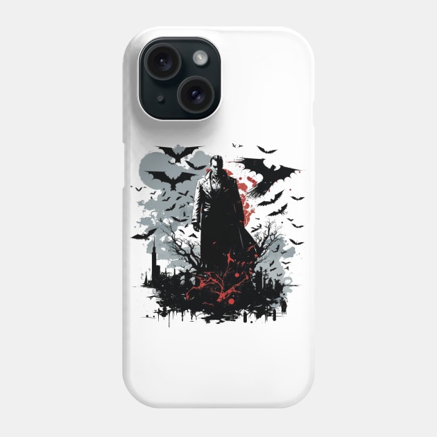 dracula Phone Case by horrorshirt