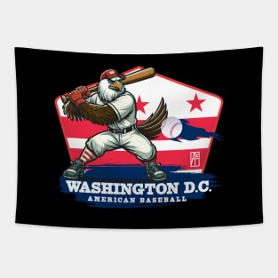 USA - American BASEBALL - Washington - Baseball mascot - Washington baseball Tapestry