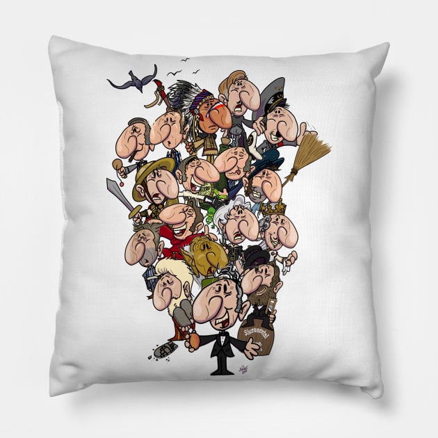 All the Mel Pillow by UzzyWorks