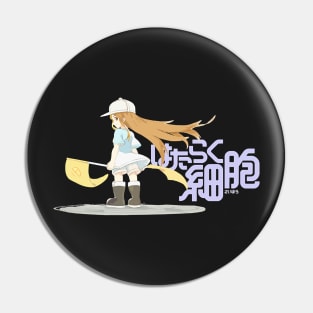 Platelet-chan - Cells at Work! Pin