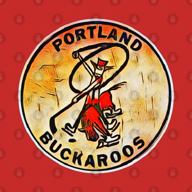 Portland Buckaroos Hockey by Kitta’s Shop