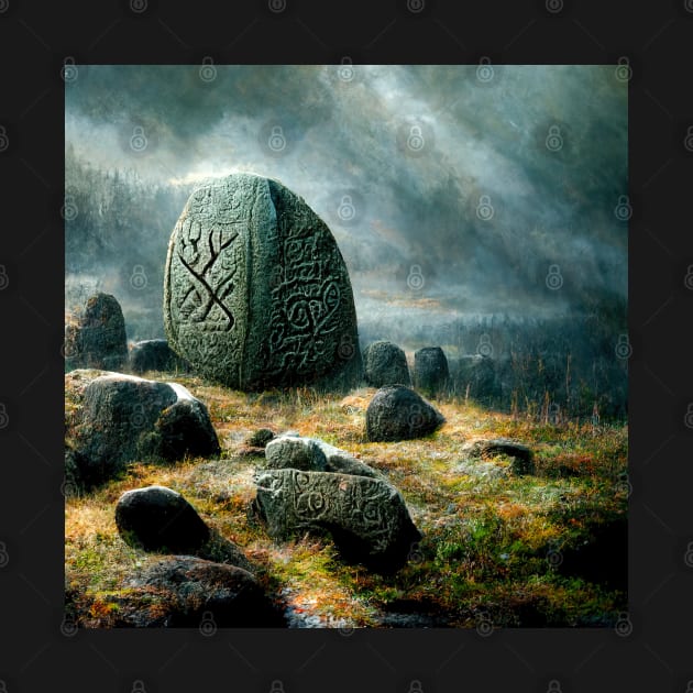 Rune Stones Series by VISIONARTIST