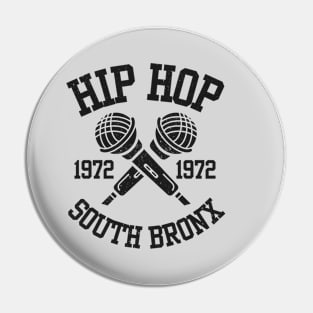 Hip Hop 1975 South Bronx Pin