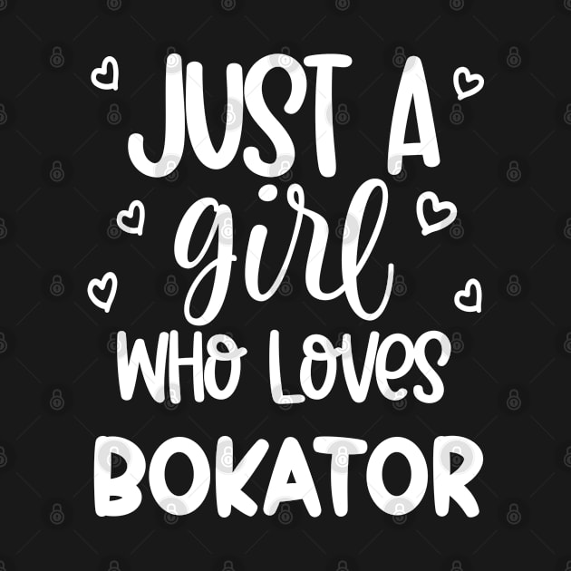 Bokator Funny Girl Woman Gift Suggestion Job Athlete Player Coach Enthusiast Lover by familycuteycom