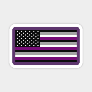 united states of asexual Magnet