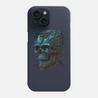 Sci- Fi Skull Phone Case